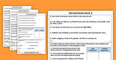You are going to read an article in which a television news producer talks about his work. Year 3 Past and Present Tense 2 Homework Extension Ready ...