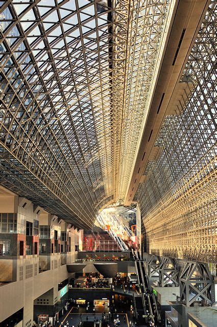 Kyoto Railway Station Train Station Architecture Railway Station