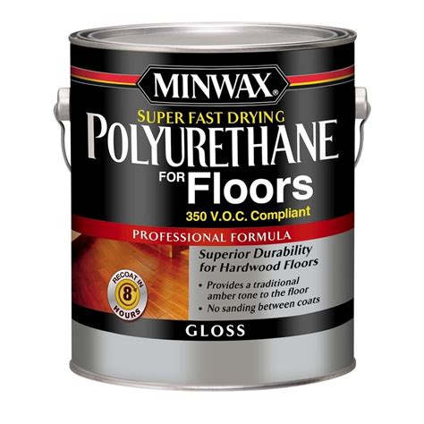 Minwax Floor Gloss Oil Based Polyurethane Actual Net Contents 128 Fl