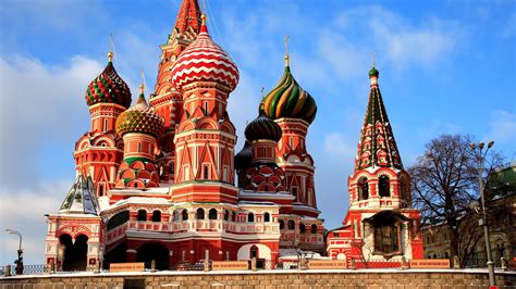 Kathedrale Roter Platz Moskau Russland 3840x2160 Uhd 4k