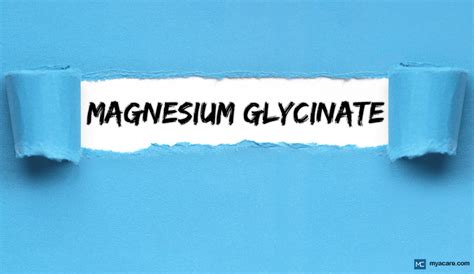 Magnesium Glycinate Benefits Side Effects Social Media Hype And