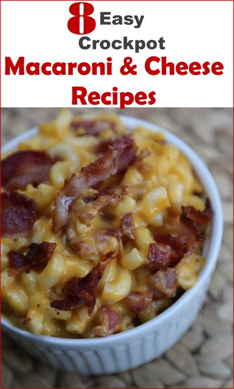 Easy silky, cheesy stovetop mac and cheese that can be made from scratch and ready in 20 minutes plus it's kid friendly! 8 EASY Crockpot Mac and Cheese Recipes (simple and ...