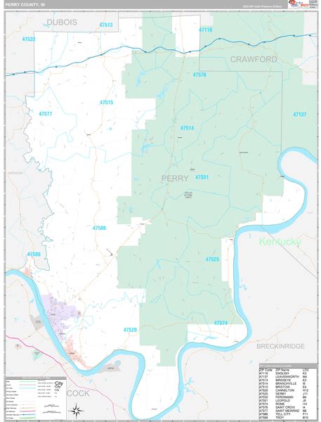 Perry County In Zip Code Maps Premium
