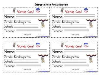 Register to vote or update your registration using a paper form.print a paper form to complete and sign. Election Voter Registration Cards by Aisha Tyler | TpT