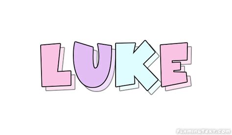 Luke Logo Outil De Conception De Nom Gratuit à Partir De Texte Flamboyant
