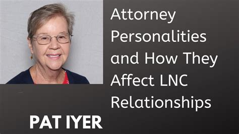 Attorney Personalities And How They Affect Your Relationships Youtube