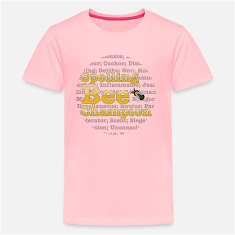 Spelling Bee Champion Kids Premium T Shirt Spreadshirt