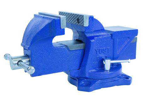 Yost Vises Bv 4 Bench Vise 4 Inch Blue Amazonca Tools And Home