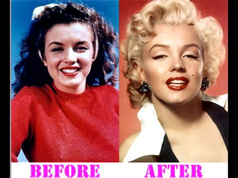 Norma Jean Baker Transformation To Marilyn Monroe Marilyn Monroe