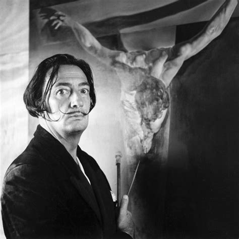 Artemis Dreaming Above Salvador Dalí Painting St John Of The