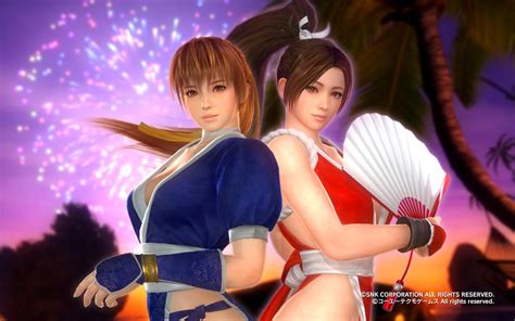 DOA And KOF Kasumi X Mai Shiranui By MomijiHayabusa King Of Fighters Girl Pictures Fighter