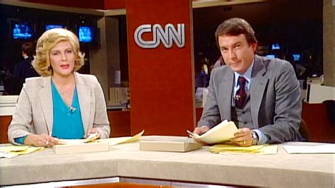 Cnn First Broadcast 1980 June 1 The First 24 Hour News Channel Cable