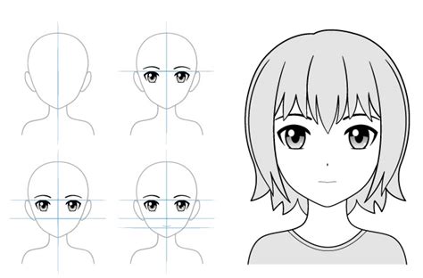 12 Langkah Membuat Gambar Sketsa Wajah Anime Sendiri