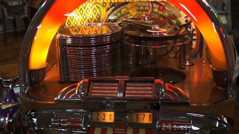 1949 Wurlitzer 1100 Jukebox Youtube