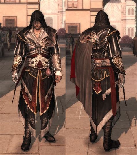 Two Images Of A Man Dressed In Armor