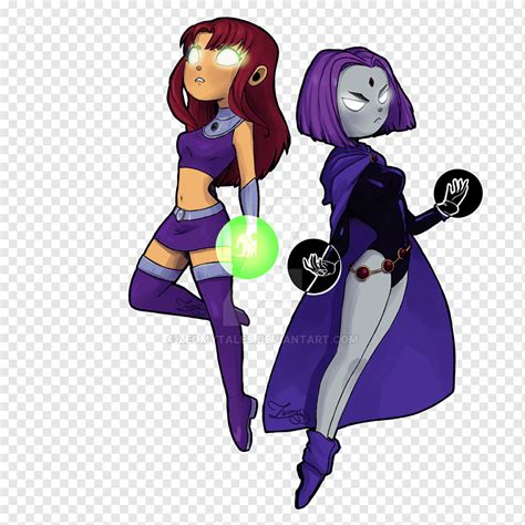 Starfire And Raven From Teen Titans Telegraph