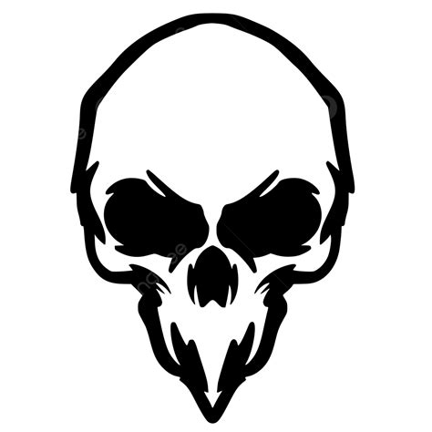 Aggressive Skull Head Logo Vector Skull Skull Logo Skull Mascot Png