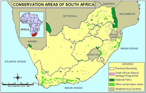 Protected Areas In Contemporary South Africa Source Department Of