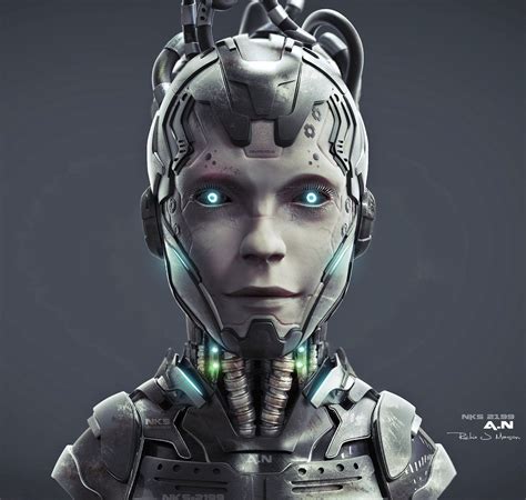 An Nks 2199 Richie Mason Cyborgs Art Sci Fi Concept Art