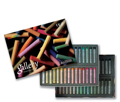 Mungyo Gallery Artists Extra Fine Soft Pastels Set Of 60 Assorted Colors