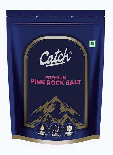 catch rock salt pink rock salt premium sendha namak 1 kg grocery and gourmet foods