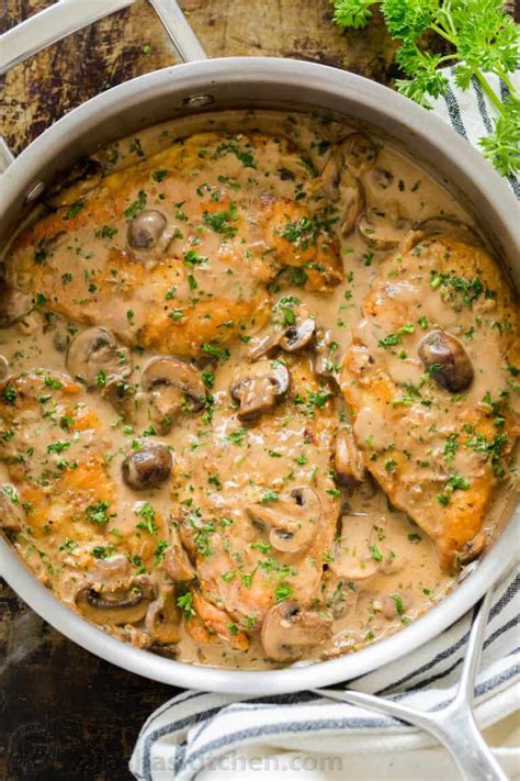 Chicken marsala recipe (video)