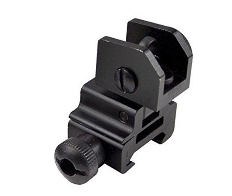 Sniper Removable Flip Up Tactical Rear Sight Complete With Dual Aiming Apertur Sniper