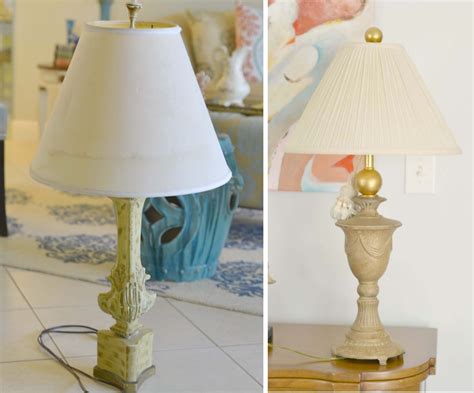 Curiositaellya Thrifted Table Lamp Makeover DIY