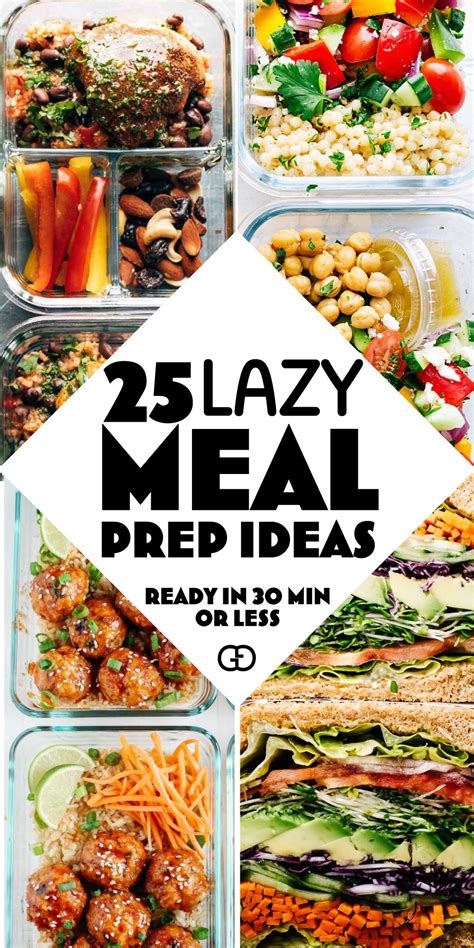 These 25 Meal Prep Ideas For The Week Are Healthy And Super Easy To