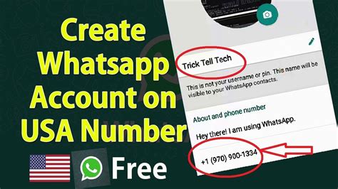 How To Make Whatsapp Account On Usa Phone Number Latest Trick October