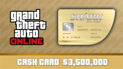 Grand theft auto (gta) is a popular game series that has been releasing games since 1997. GTA 5 Online Whale Shark Cash Card 3,500,000 | PC Rockstar Social