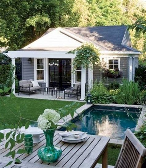 Tour 23 small backyards of homes and condos that offer a wide variety of ideas and designs, from outdoor entertaining and relaxing to urban farming. Top Tips to Design a Small Pool for a Family of Four ...