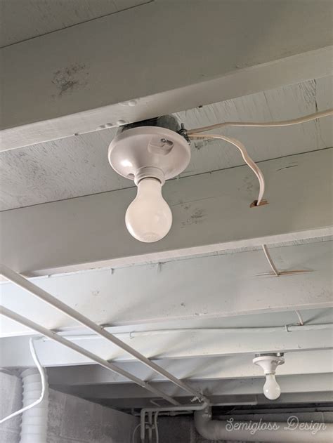 How To Install Lights In Unfinished Basement Openbasement