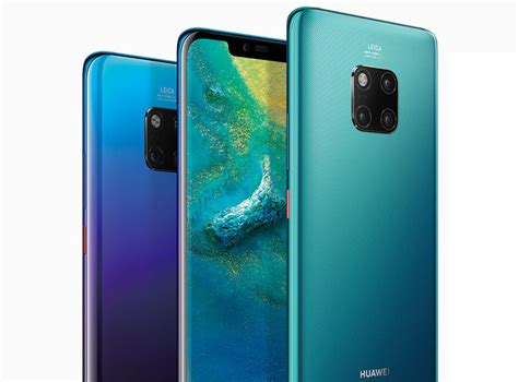 Huawei Mate 20 Pro With Triple Rear Cameras In Display Fingerprint