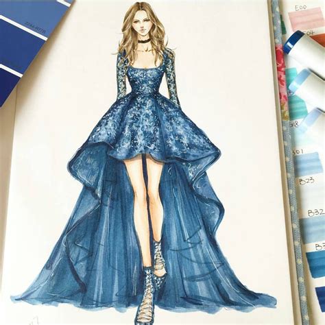 Fashion Design Sketches Of Dresses Decor Di Design