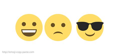 Copy Paste Smiley Emojis