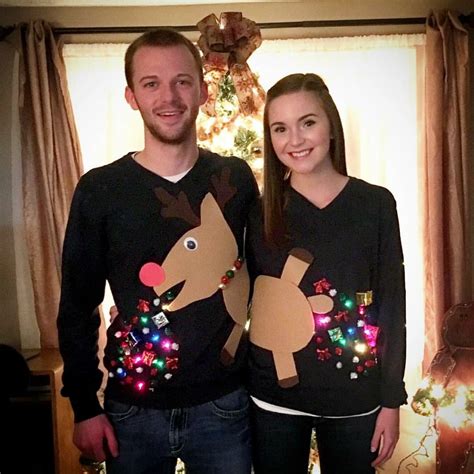 Ugly Sweater Ideas For Couples Entire Duration Binnacle Miniaturas