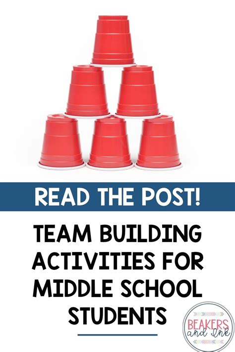 6 Team Building Activities In The Middle School Classroom Students Love