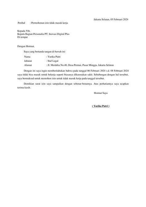 Buat Surat Lamaran Pekerjaan Online | SuratPlus