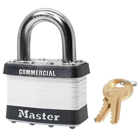 Master Lock 5 Laminated Steel Padlock 2in 51mm Wide —