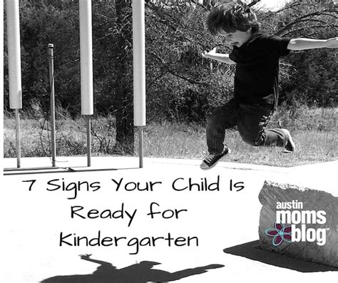 7 Signs Your Child Is Ready For Kindergarten