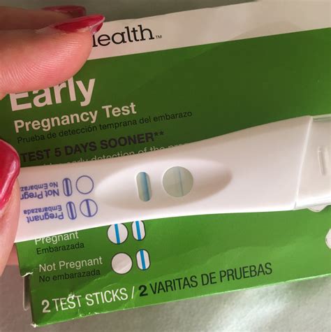 Cvs Health Early Result Pregnancy Test Pregnancy Test