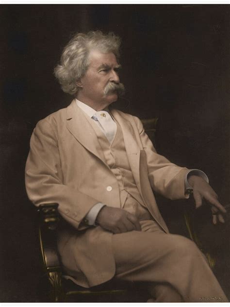 Mark Twain Colorized Canvas Print By Patseg Redbubble