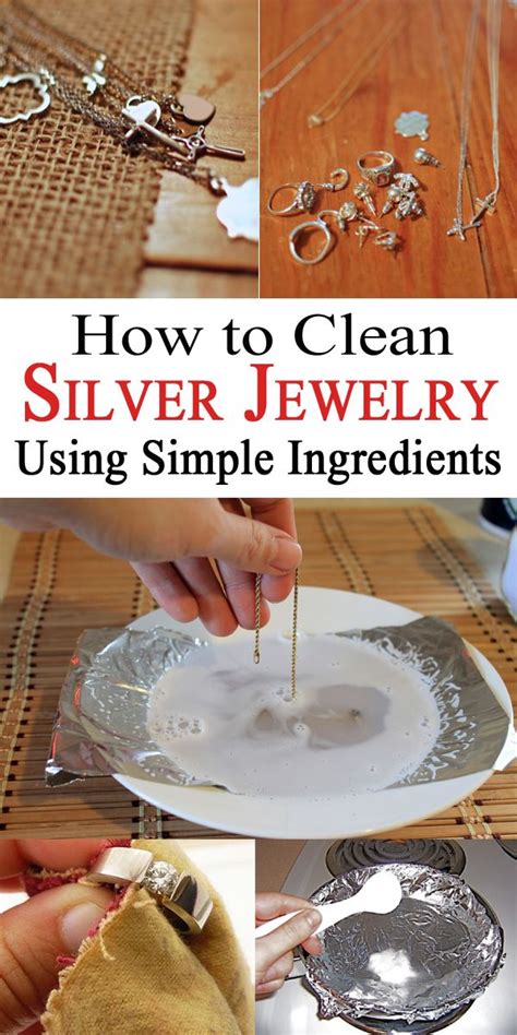 Prepare baking soda, salt, aluminum foil and boiling water. 17 Best images about cleaning jewelery on Pinterest ...
