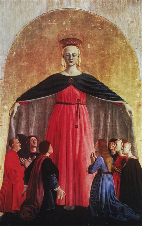Piero Della Francesca 1415 1492 Madonna Della Misercordia