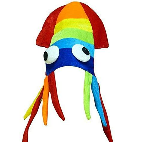 Squid Hat Funny Fun And Crazy Hats In Many Styles Funny Party Hats