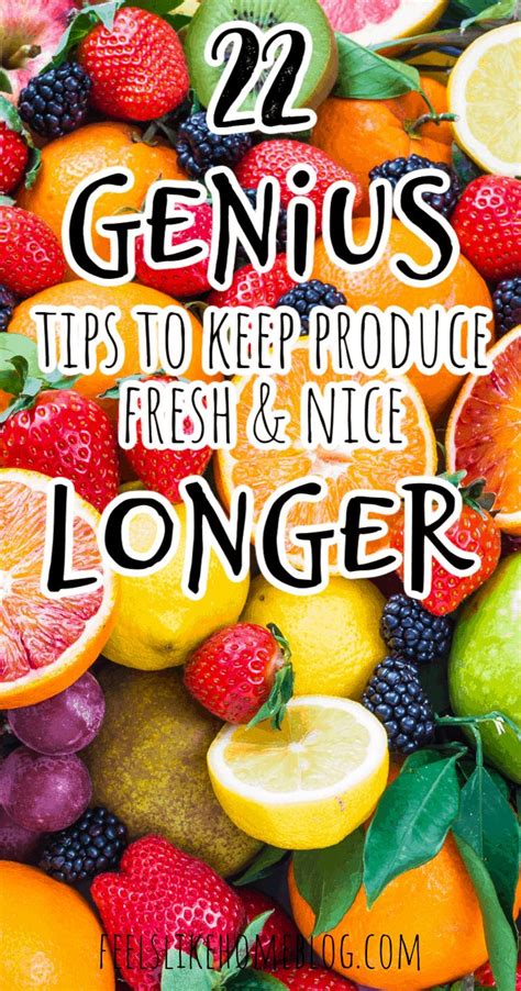 22 Genius Tips To Keep Your Produce Fresh Longer In 2023 Fruit And Vegetable Storage Stuffed