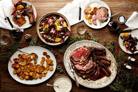 Beautifully marbled with fat, this. Easy Christmas Dinner Menu With Beef Rib Roast | Epicurious