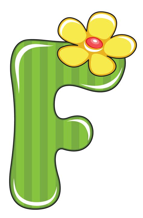 F Is For Flower Baby Alphabet
