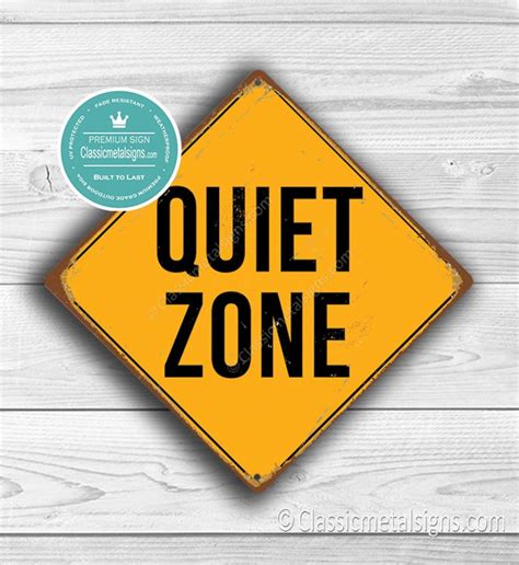 Quiet Zone Sign Quiet Signs Quiet Please Shh Quiet Sign Etsy